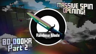 MASSIVE KR SPIN OPENING!?! (CONTRABAND?!) (PART 2) | Krunker.io Stream Highlight
