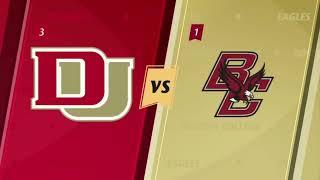 2024 NCAA Hockey Frozen Four  Final Boston College vs Denver 4 13 2024