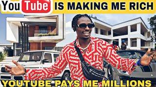 YOUTUBE PAYS ME MILLIONS | RICHEST KENYAN YOUTUBER 2023 | I AM MARWA | YOUTUBE HAS CHANGED HIS LIFE