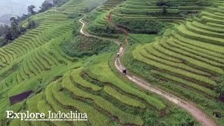 Joy of Riding -- Vietnam motorbike adventure by drone