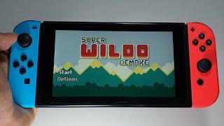 Super Wiloo Demake Nintendo Switch gameplay