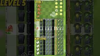 Power of Blaze Leaf Level 1 to Max Vs Gravestones Plants Vs Zombies 2 || plantsvszombies2