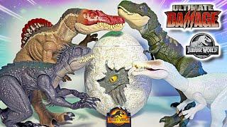 HATCHING 160 DINOSAURS! Jurassic World Dinosaur Toys - Spinosaurus, T-Rex, Scorpios Rex, Baronyx