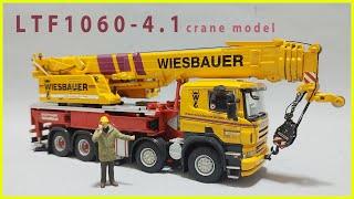 1/50 WSI liebherr LTF1060-4.1WIESBAUER unboxing 01-1168 크레인모형 중장비모형 스카니아트럭 SCANIA P340 8×4 카고크레인