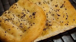 Barbari Bread Recipe (nan or noon barbari)