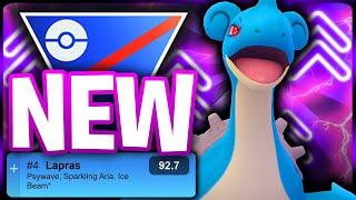 DOUBLE BUFF! *NEW* SPARKLING ARIA LAPRAS is INSTANT META in the Great League | GO BATTLE LEAGUE