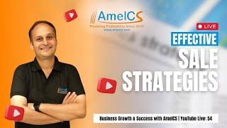 Effective Sale Strategies | Business Growth & Success with AmelCS | YouTube Live: 54 #shorts