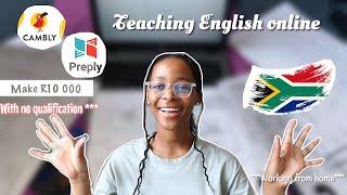 How I made R10 000pm with no qualifications|Teaching English Online| Preply