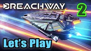 Let's Play - Breachway - Full Gameplay - Space Strategy Deckbuilder - Release Early Access #2