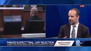 Day 2: WISN 12 legal analyst has never seen trial start like this in Wisconsin