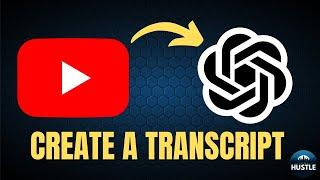 YouTube + ChatGPT:  How to Create a CLEAN Transcript from Any Video