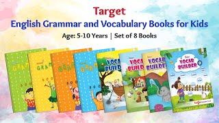 Blossom Vocab Builder A-D and Nurture Grammar 1-4 | Target Publications