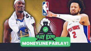 We Cooked Up A 3-leg NBA Moneyline PARLAY For Monday's Games! | Free NBA Betting Picks