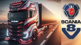 Scania V8 770S Trucks: Unleashing Power and Elegance on the Road