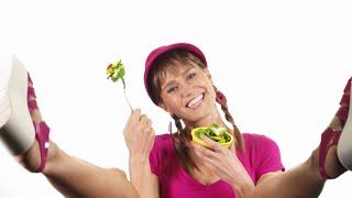 Women Laughing Alone With Salad | Kirk Douglas Theatre