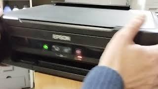 Epson l222 мигают индикаторы бумага и капля!