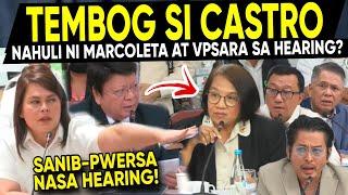 LATEST HEARING! NACORNER ang KAMARA? SUMUGOD si VPSARA+MARCOLETA HULE SCRIPT niCASTR0 LAHAT NAD0WAG?