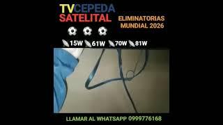 TV CEPEDA SATELITAL INSTALACION Y VENTA AL WHATSAPP 0999776168 X LEONARDO CEPEDA