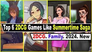 Top 6 2DCG Games Like Summertime Saga [October, 2024]