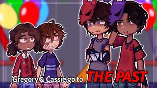 Gregory & Cassie go to THE PAST || FNAF // Afton Family || GL2