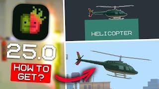 HOW TO GET A NEW WORKING HELICOPTER From The Voting in Melon Playground?