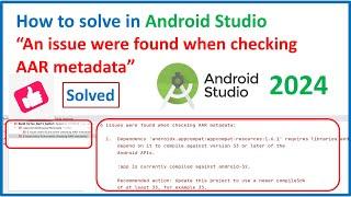 How to Fix issues were found when checking AAR metadata Quickly