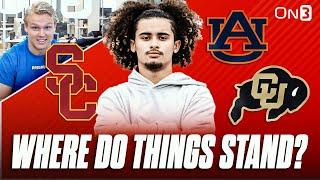 How USC Will FIGHT OFF Colorado, Auburn for Julian Lewis | Will QB Prospect STICK with Trojans?