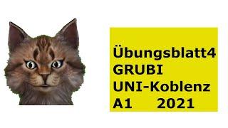 Übungsblatt4 Aufgabe 1 Grubi-Mathe Universität Koblenz