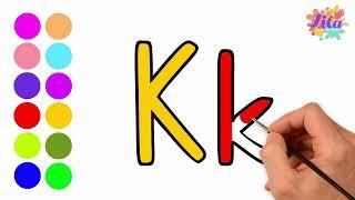 ABC für Kinder | Buchstaben Schreiben | Anlaute | Erste Klasse Lesen und Schreiben | Alphabet lernen