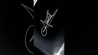 Signature Style Ahmed Name Signature Style ️ #shorts #ytshorts #signature #short