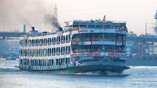 Luxurious SUNDARBAN-10 Launch | Biggest Dhaka To Barisal Iconic Passenger Ship With VIP Duplex Cabin