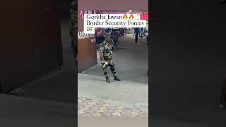 Gorkha Jawan Border Security Force ️#wbp #army #bsf #shots #police #duty