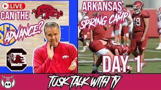 Hogs Advancing In SEC Tournament? + Spring Football Camp I'll Be There