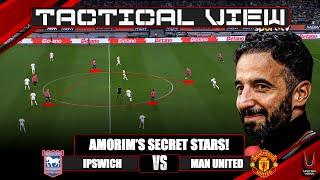 Amorim Tactical Breakdown!| Ipswich vs Man United | Tactical View ft Cam & Charlie