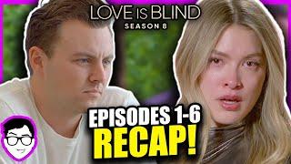 WHO GETS ENGAGED?! | Love Is Blind Season 8 REVIEW + RECAP! | Episodes 1-6 | Daniel, Taylor, Madison