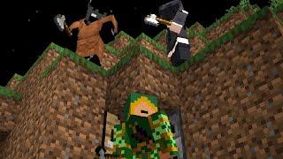 just a minecraft manhunt vs 5 random players