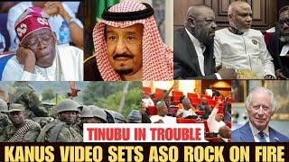 TINUBU PANICS: NNAMDI KANU VIDEO SET ASO ROCK ON FIRE AS NIGERIANS FIGHTS FOR BILL TO DIVIDE NIGERIA