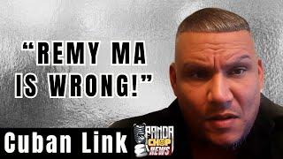 Cuban Link On Remy Ma & Papoose Beef, "Remy Is Wrong!" [Part 1]