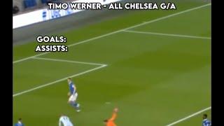 All Timo Werner Goals And Assists For Chelsea