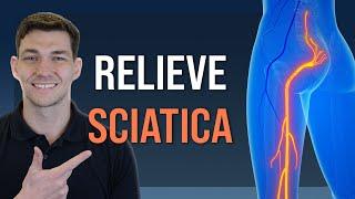 Relieve Sciatica Leg Pain FAST: 1-Minute Trick (50+)