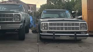 Bagged 1975 Dodge Ramcharger  - 3 year build progress