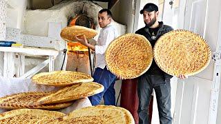 Dünyanın en büyüğü (ekmek) ÖZBEKİSTAN'da pişirilir