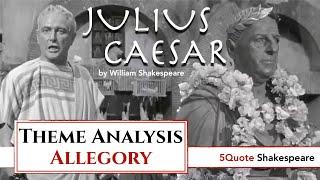 Julius Caesar Theme Analysis 3: Political Allegory