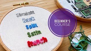 Hand Embroidery Beginner Course - Charles and Elin