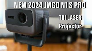 JMGO N1S Pro 4K Projector: Stunning Visuals with Triple Laser Technology  | Unboxing & Features