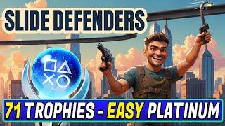 Slide Defenders Quick Trophy Guide - Easy Platinum with 71 Trophies