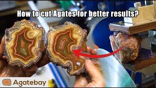 How to cut super valuable and massive Mexican Laguna Agates even better!