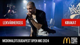 Lekvárherceg: Kirakat // McDonald's Budapest Open Mic HipHop Talents – DÖNTŐ