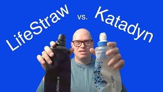 Katadyn BeFree vs Lifestraw Peak Squeeze - Which One is the Right One for You?