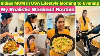 Bombay Style EGG TAWA Pulao | Realistic Day in My Life | Weekend Routine | Cooking | USA Tamil VLOG